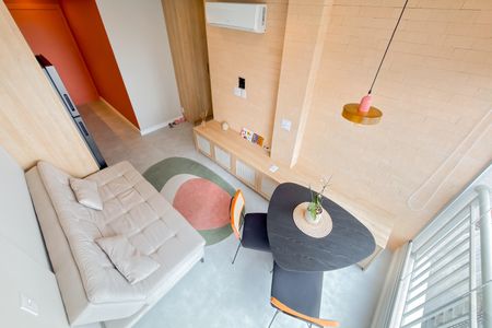 Studio para alugar com 38m², 1 quarto e sem vaga Studio para alugar com 38m², 1 quarto e sem vagaSala