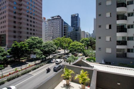 Vista da Varanda de kitnet/studio à venda com 1 quarto, 23m² em Jardim Paulista, São Paulo