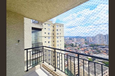 Varanda da Sala de apartamento à venda com 2 quartos, 65m² em Picanço, Guarulhos