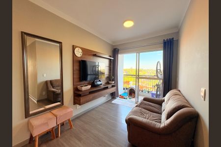 Sala de apartamento à venda com 2 quartos, 54m² em Caxambu, Jundiaí