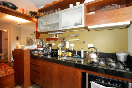 Apartamento para alugar com 44m², 1 quarto e 1 vagaCozinha e Área de Serviço