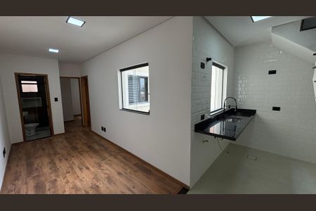 Sala - Sala de Jantar  de apartamento à venda com 2 quartos, 79m² em Vila Metalúrgica, Santo André