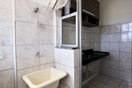 Apartamento à venda com 58m², 2 quartos e 1 vagaCozinha e Área de Serviço