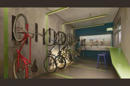 Studio à venda com 25m², 1 quarto e sem vagaBicicletário 