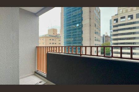 Studio à venda com 25m², 1 quarto e sem vagaVaranda