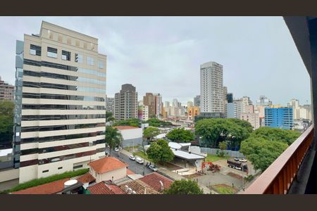 Studio à venda com 25m², 1 quarto e sem vagaVaranda