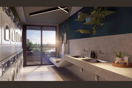 Studio à venda com 25m², 1 quarto e sem vagaLavanderia