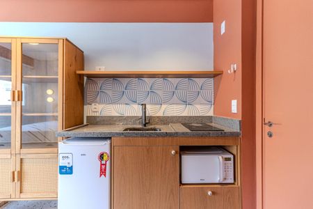 Studio de kitnet/studio para alugar com 1 quarto, 21m² em República, São Paulo