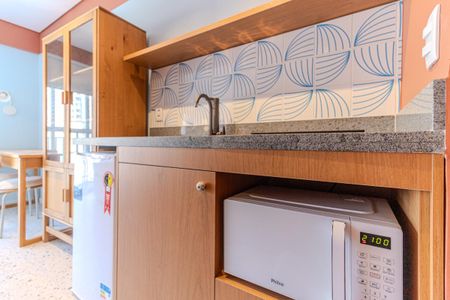 Studio de kitnet/studio para alugar com 1 quarto, 21m² em República, São Paulo