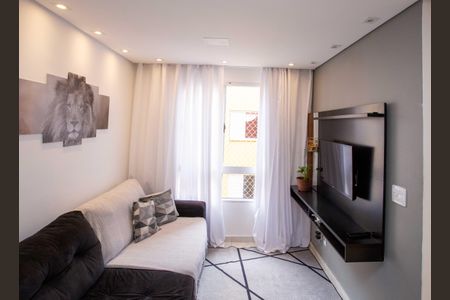 Sala de apartamento à venda com 2 quartos, 48m² em Jardim Gazuza, Diadema
