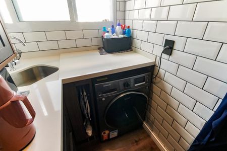 Apartamento para alugar com 46m², 2 quartos e 1 vagaDetalhe da area de serviço