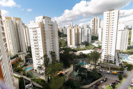 Vista da Varanda de apartamento para alugar com 2 quartos, 46m² em Vila Andrade, São Paulo