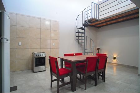 Sala/Cozinha de apartamento para alugar com 1 quarto, 60m² em Boa Saúde, Novo Hamburgo