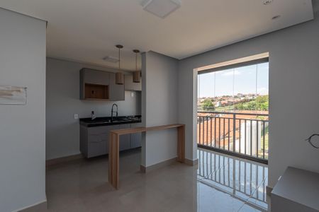 Sala de Estar/Jantar de apartamento para alugar com 2 quartos, 50m² em Jardim Villagio Ghiraldelli, Hortolândia