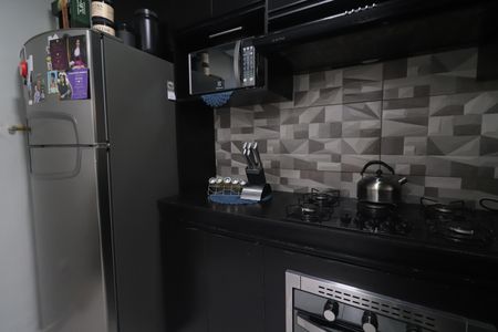 Cozinha de apartamento à venda com 1 quarto, 45m² em Canudos, Novo Hamburgo