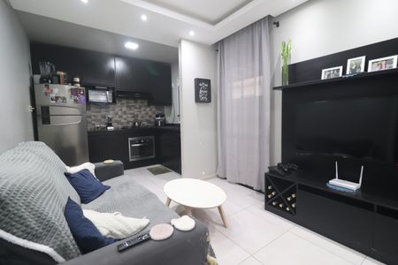 Sala de apartamento à venda com 1 quarto, 45m² em Canudos, Novo Hamburgo