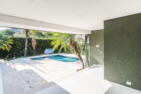 Vista da Sala de casa de condomínio à venda com 5 quartos, 507m² em Tamboré, Santana de Parnaíba