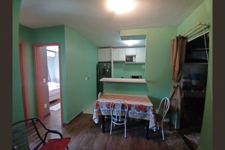 Sala de apartamento para alugar com 2 quartos, 47m² em Canudos, Novo Hamburgo