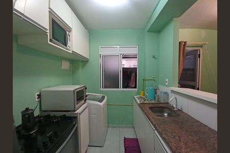 Cozinha de apartamento para alugar com 2 quartos, 47m² em Canudos, Novo Hamburgo