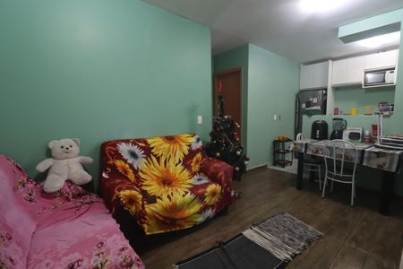 Sala de apartamento para alugar com 2 quartos, 47m² em Canudos, Novo Hamburgo