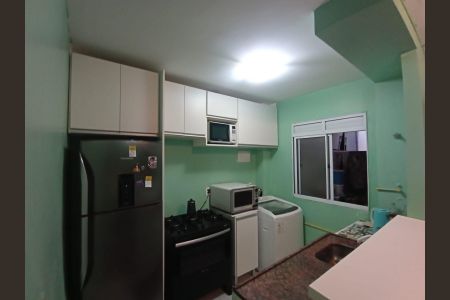 Cozinha de apartamento para alugar com 2 quartos, 47m² em Canudos, Novo Hamburgo