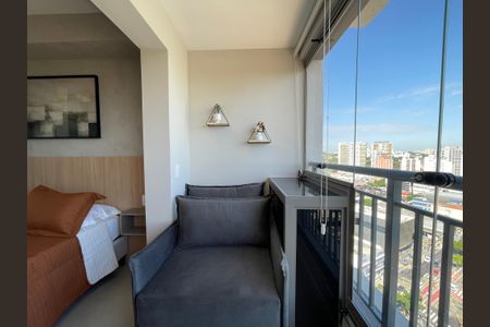 Studio Varanda  de kitnet/studio para alugar com 1 quarto, 23m² em Butantã, São Paulo