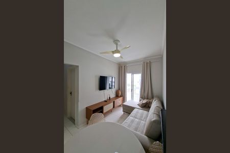 Sala de apartamento para alugar com 2 quartos, 61m² em Guilhermina, Praia Grande