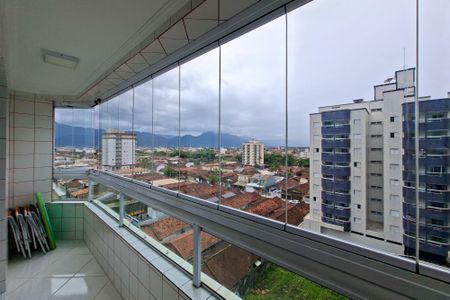 Sacada  de apartamento para alugar com 2 quartos, 61m² em Guilhermina, Praia Grande