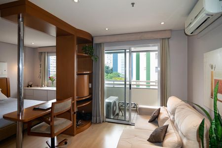 Sala de casa de condomínio à venda com 1 quarto, 37m² em Bela Vista, São Paulo