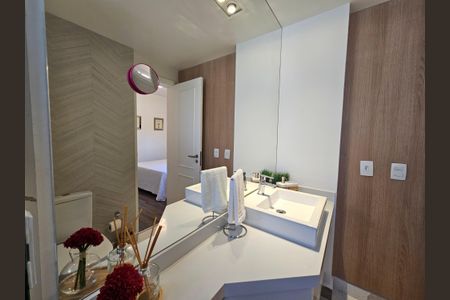 Apartamento à venda com 57m², 2 quartos e 2 vagasBanheiro da Suíte 2