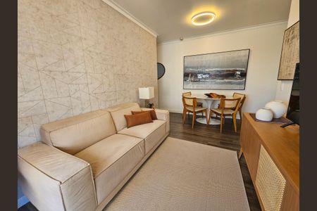 Sala de apartamento à venda com 2 quartos, 69m² em Cidade Monções, São Paulo