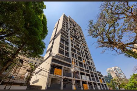 Studio para alugar com 27m², 1 quarto e sem vagaFachada