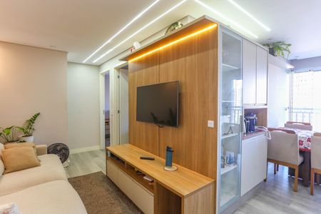 Sala  de apartamento para alugar com 2 quartos, 45m² em Centro, Diadema