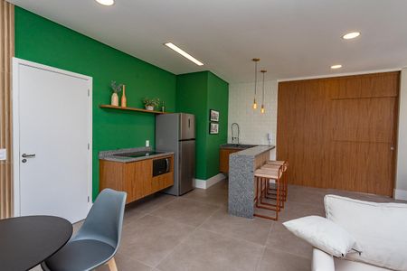 Apartamento para alugar com 45m², 2 quartos e 1 vagaÁrea comum - Salão de festas