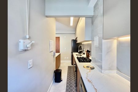 Apartamento à venda com 44m², 1 quarto e 1 vagaCozinha