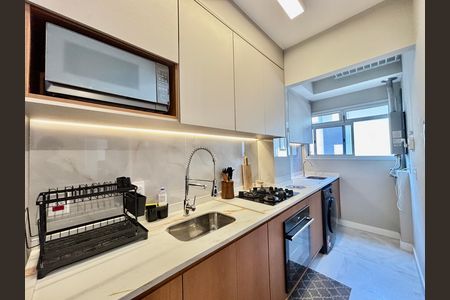 Apartamento à venda com 44m², 1 quarto e 1 vagaCozinha