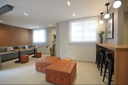 Apartamento à venda com 43m², 2 quartos e 1 vagaÁrea comum - Salão de festas