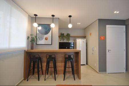 Apartamento à venda com 43m², 2 quartos e 1 vagaÁrea comum - Salão de festas
