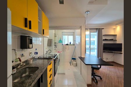 Cozinha de apartamento para alugar com 1 quarto, 40m² em Vila Olímpia, São Paulo