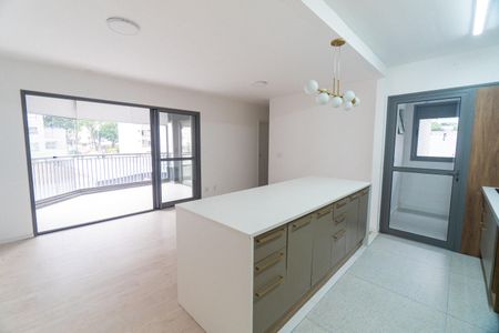 Sala/Cozinha de apartamento para alugar com 3 quartos, 86m² em Vila Guarani (z Sul), São Paulo