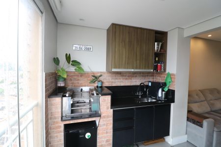 Varanda gourmet de apartamento para alugar com 3 quartos, 75m² em Chácara Belenzinho, São Paulo