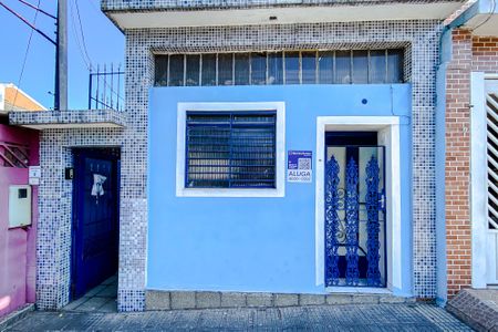 Casa para alugar com 28m², 1 quarto e sem vagaFachada + Placa