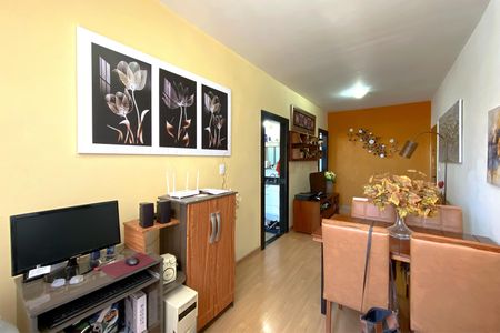 Sala de apartamento à venda com 1 quarto, 45m² em Colégio Batista, Belo Horizonte