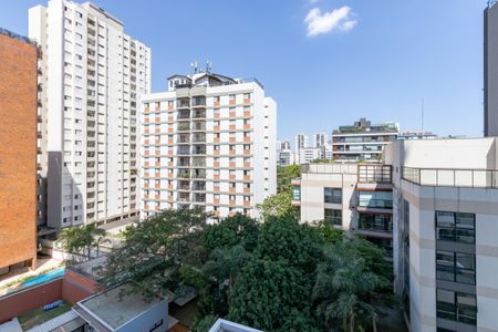 Studio para alugar com 33m², 1 quarto e sem vaga Studio para alugar com 33m², 1 quarto e sem vagaVista da Varanda