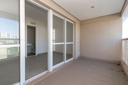 Varanda de kitnet/studio para alugar com 1 quarto, 33m² em Brooklin, São Paulo