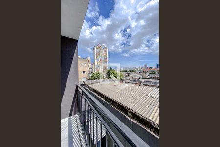 Varanda do Studio de apartamento para alugar com 1 quarto, 30m² em Brás, São Paulo