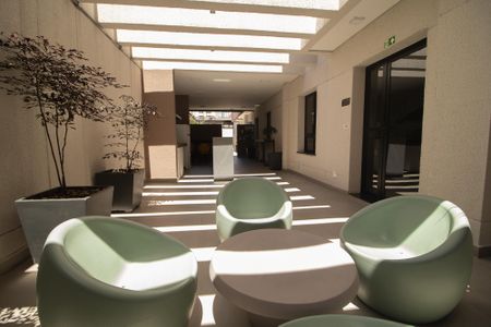 Apartamento para alugar com 29m², 1 quarto e sem vaga Apartamento para alugar com 29m², 1 quarto e sem vagaÁrea comum - Churrasqueira