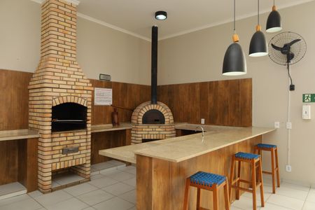 Apartamento à venda com 41m², 2 quartos e sem vagaÁrea comum - Área gourmet