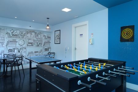 Apartamento à venda com 41m², 2 quartos e sem vagaÁrea comum - Salão de jogos