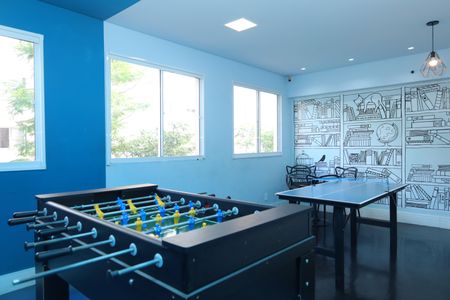 Apartamento à venda com 41m², 2 quartos e sem vagaÁrea comum - Salão de jogos